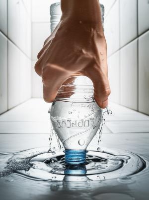 Imagem para o artigo: Ralo do Banheiro Cheio de Água? Desentupa com Garrafa PET AGORA!