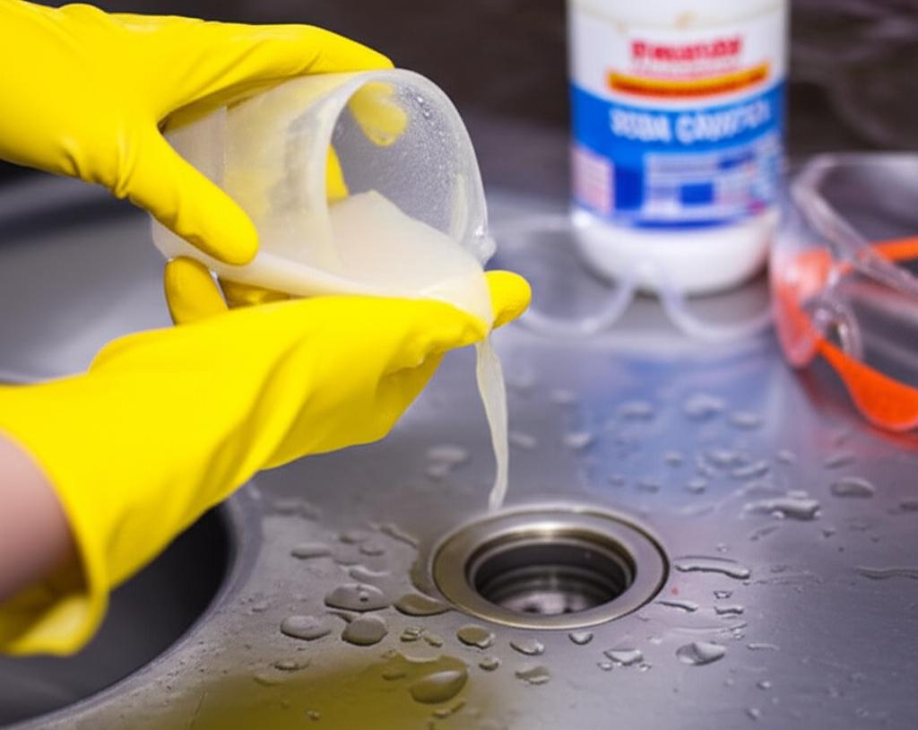 Imagem de destaque: Soda Cáustica em Pó: Desentupir Pia Com Segurança e Eficácia