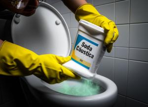 Imagem para o artigo: Soda Cáustica para Desentupir Vaso? O Guia Definitivo e SEGURO